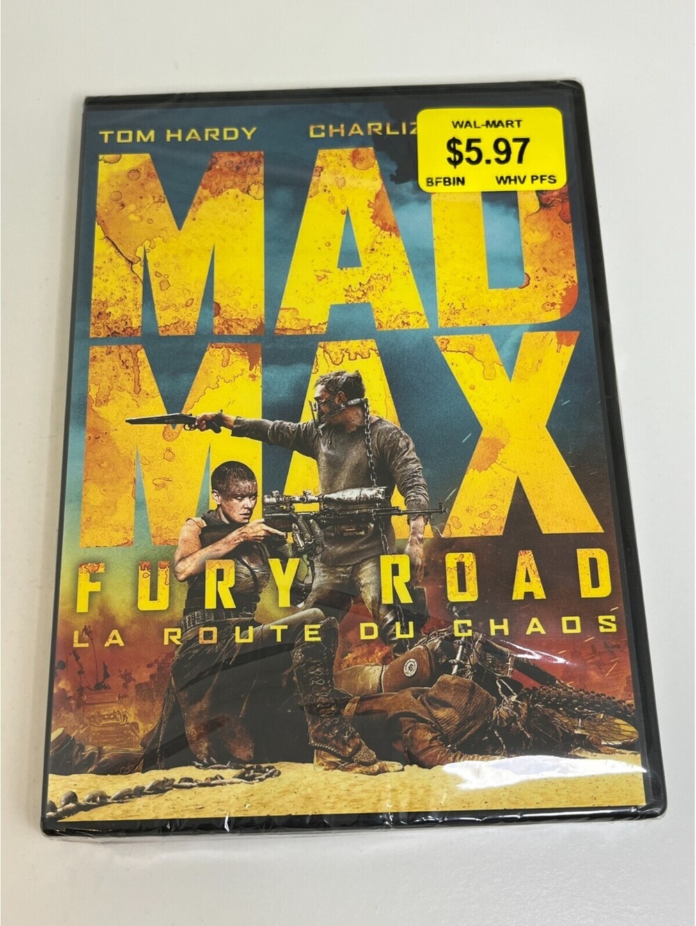 Mad Max Fury Road DVD Sealed Tom Hardy Charlize Theron La Route du Chaos